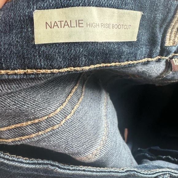 Kut from the Kloth Natalie High Rise Bootcut Jeans Size 12 - Picture 12 of 13
